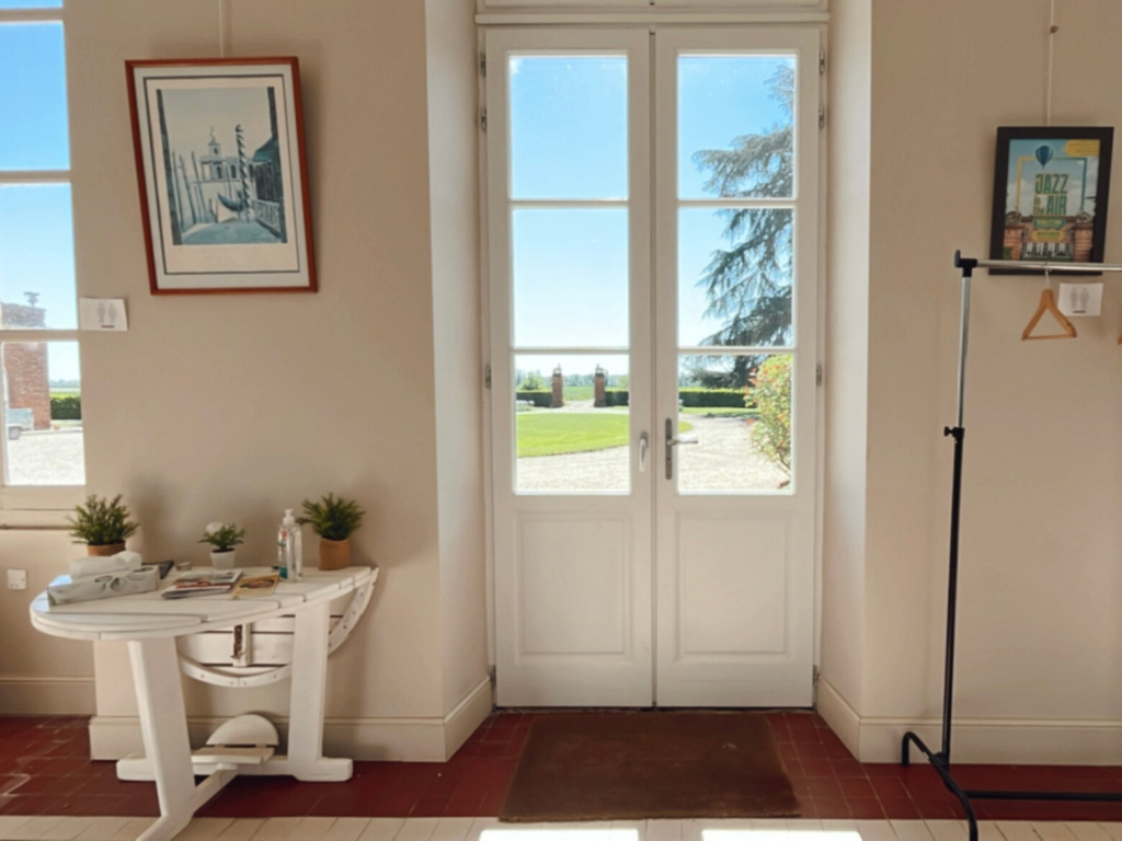 Entrée du gîte Chasselas