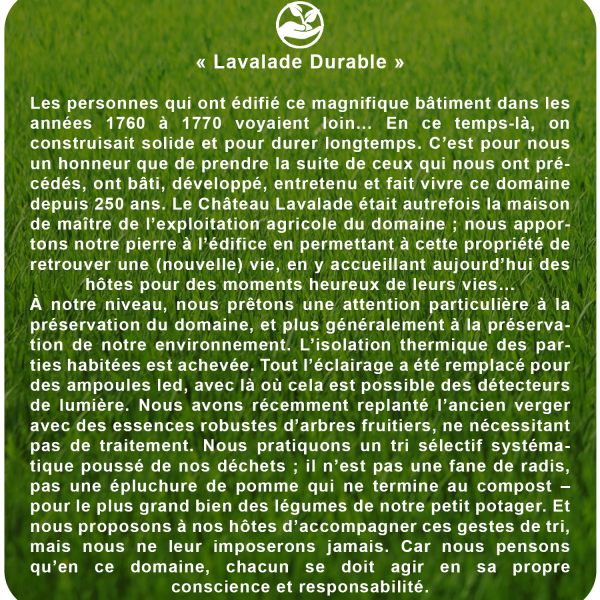 Lavalade Durable copie